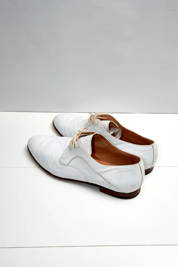 Scarosso Unisex White Brogues - Image 3