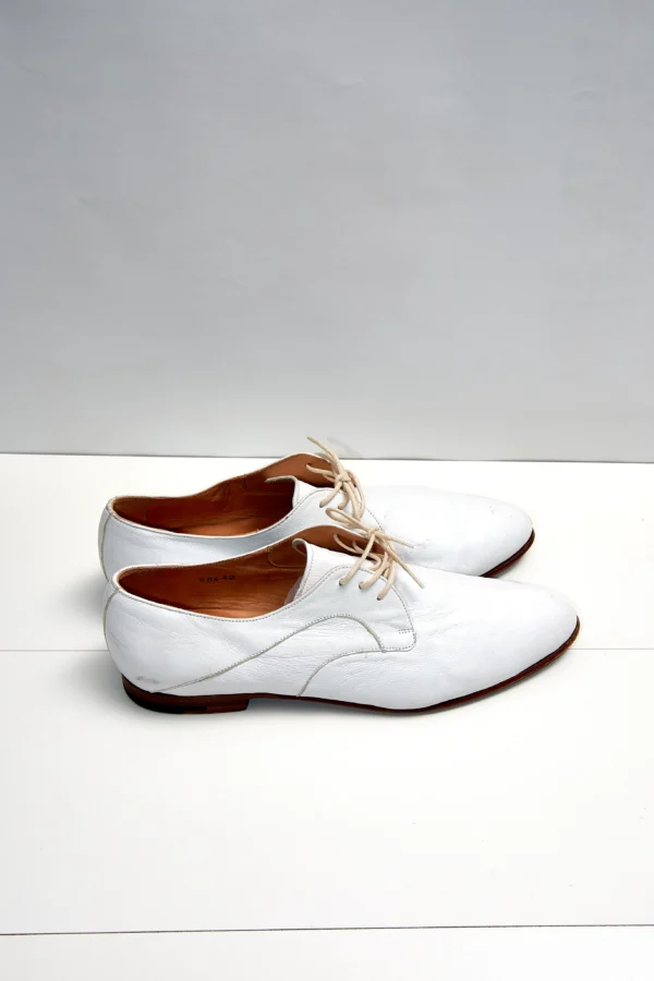 Scarosso Unisex White Brogues - Image 5
