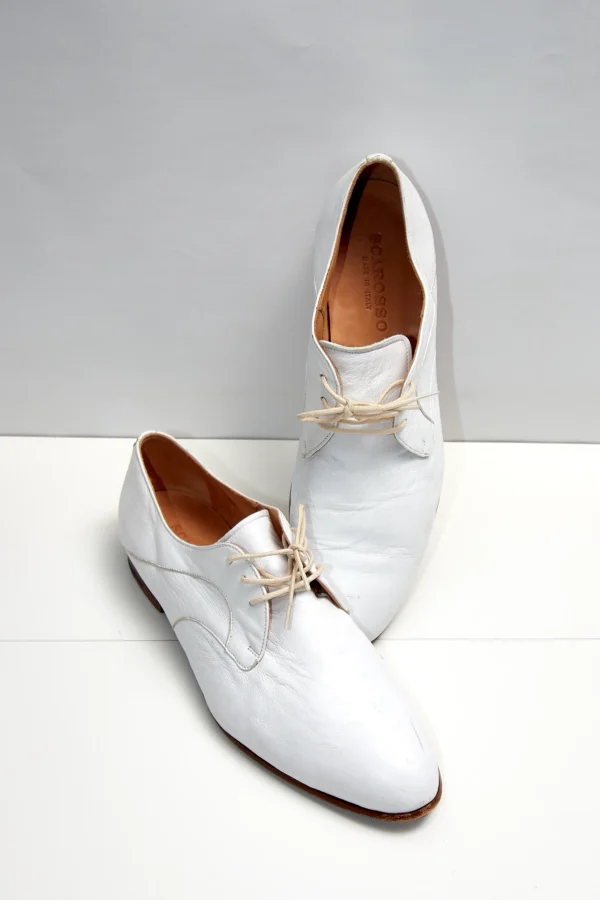 Scarosso Unisex White Brogues - Image 7