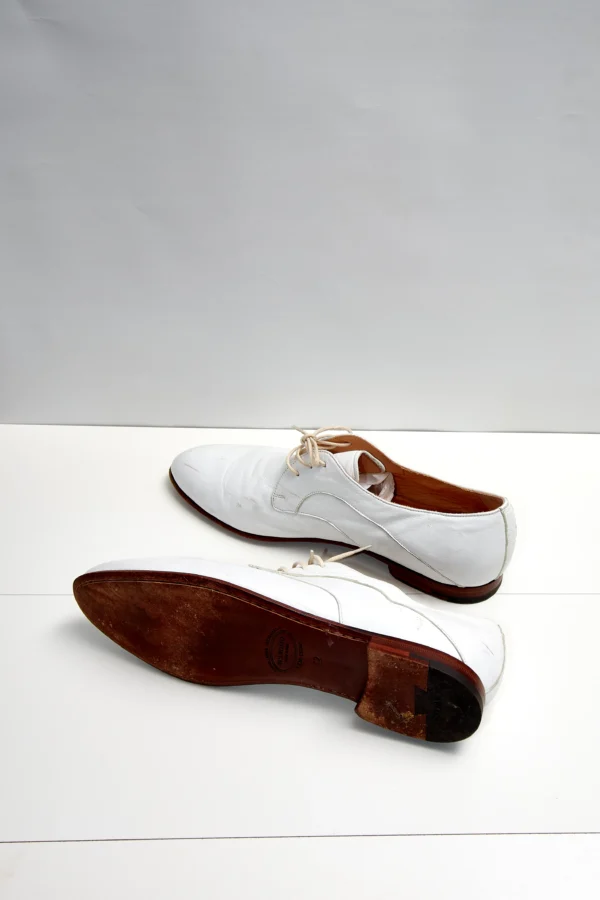 Scarosso Unisex White Brogues