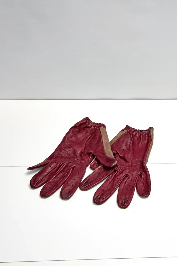 Motorcycle Leather Gloves - Image 2