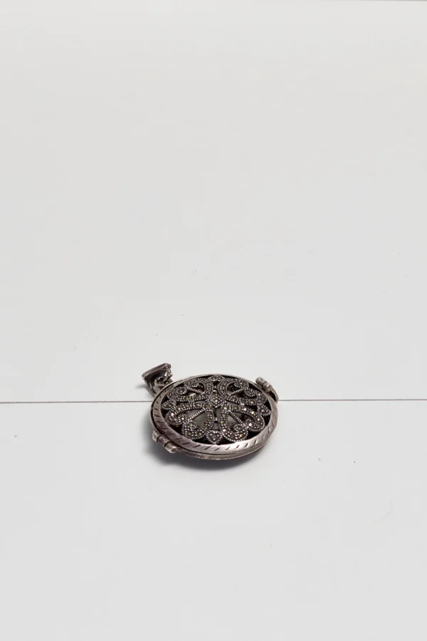 Sterling Silver Vintage Pendant Watch - Image 2