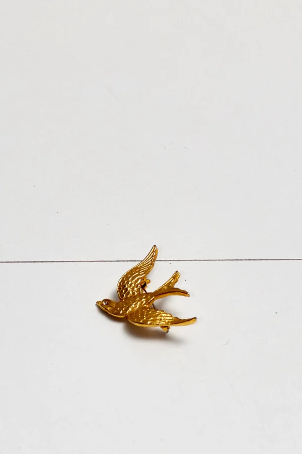 Vintage Swallow Brooch - Image 2