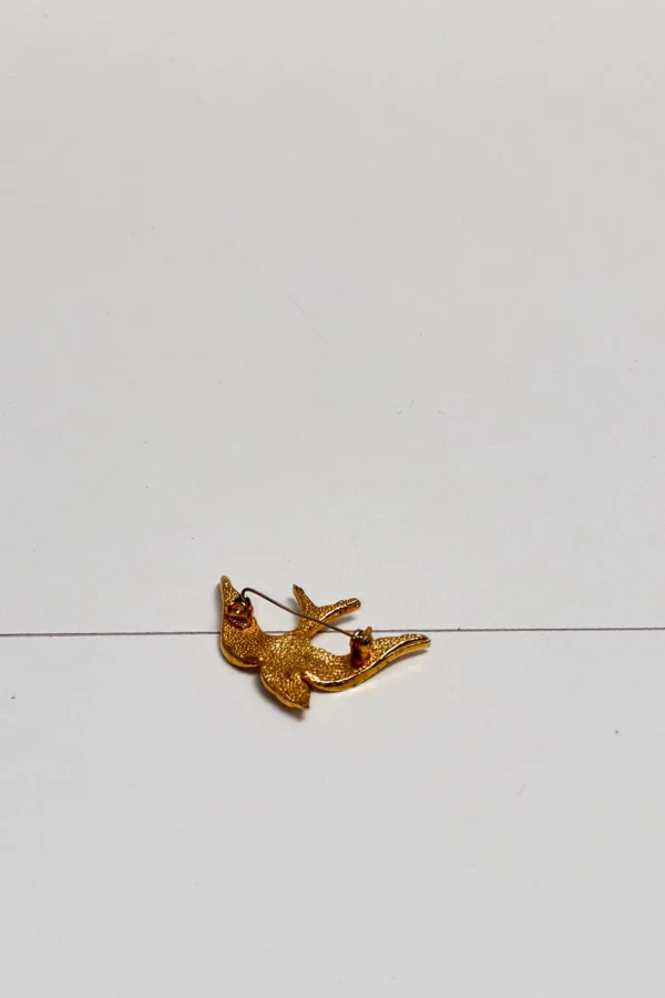 Vintage Swallow Brooch - Image 3
