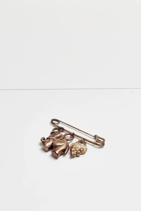 Vintage Elephant Brooch