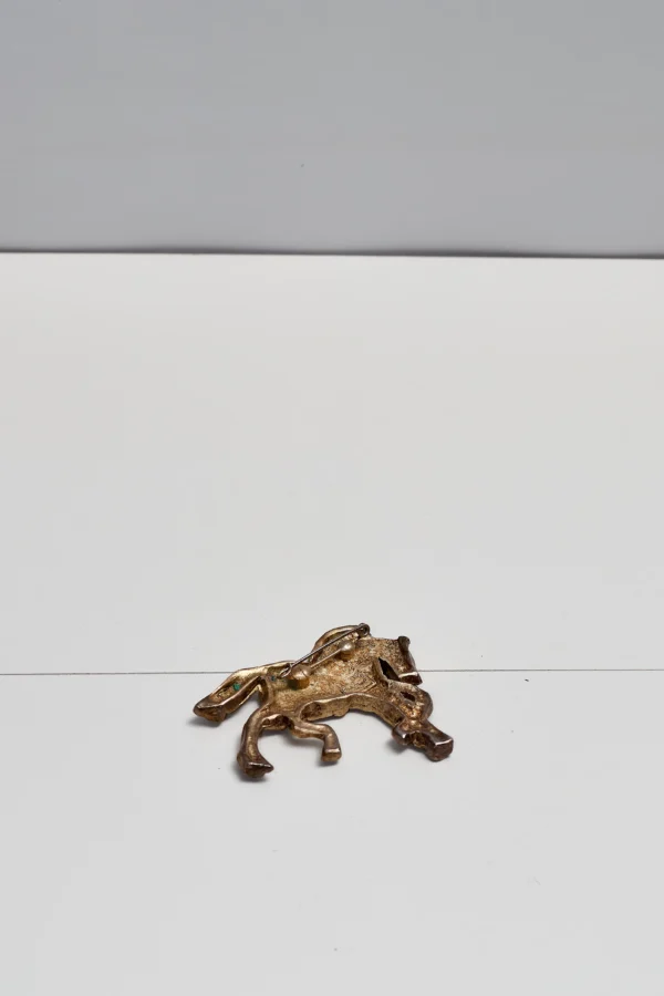 Vintage Modernist Horse Brooch - Image 2