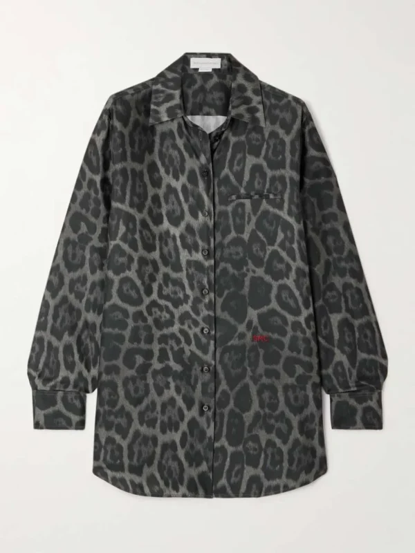Pijama Leopard Satin - Image 3
