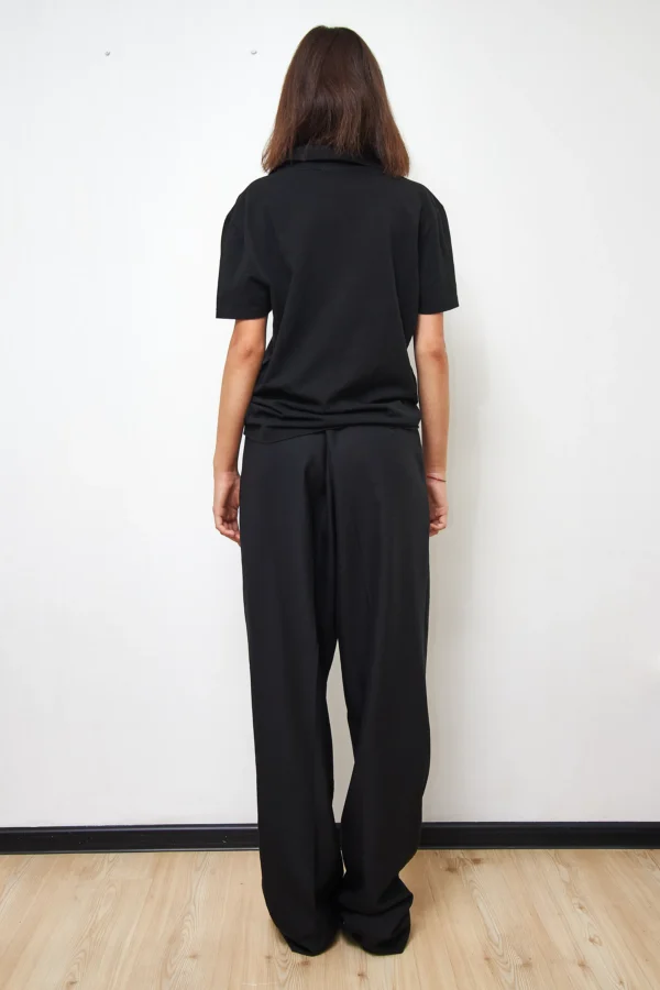 Vintage Wool Pants in Black - Image 5