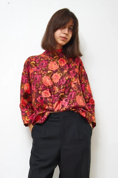 Silk Floral Shirt