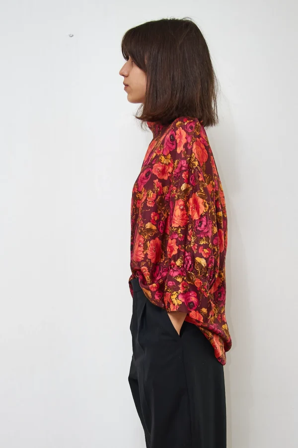 Silk Floral Shirt - Image 4