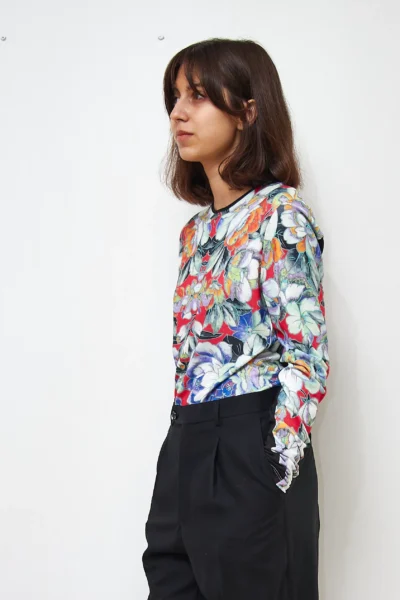 Clover Canyon Psychedelic Print Blouse