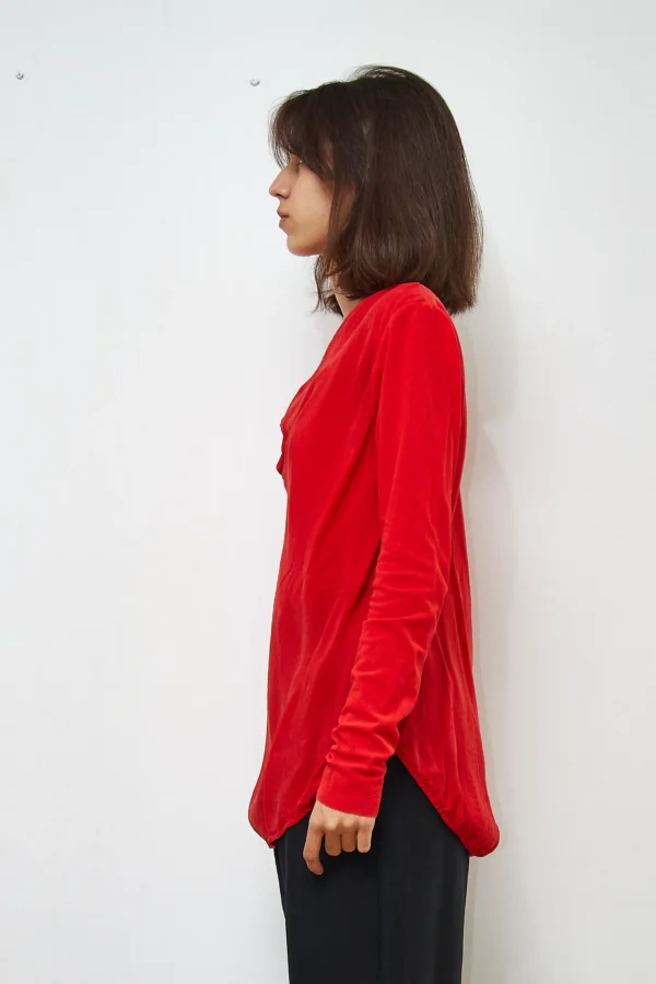 COS Red Blouse - Image 3
