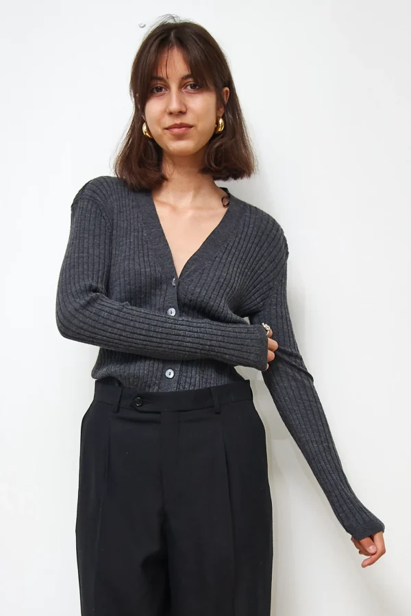Merino Wool Delicate Cardigan - Image 4