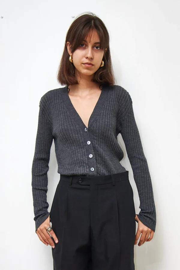 Merino Wool Delicate Cardigan - Image 5