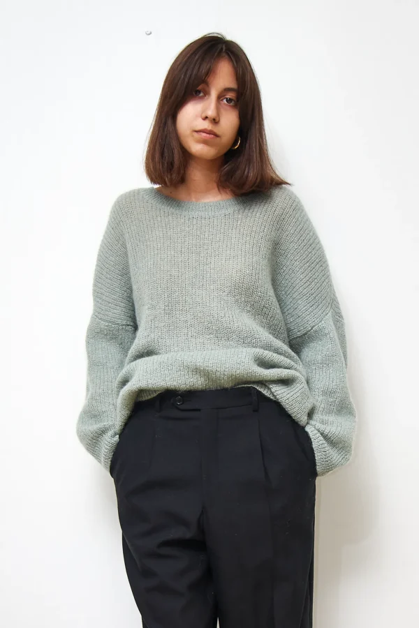 COS Mohair Blend Sweater Mint