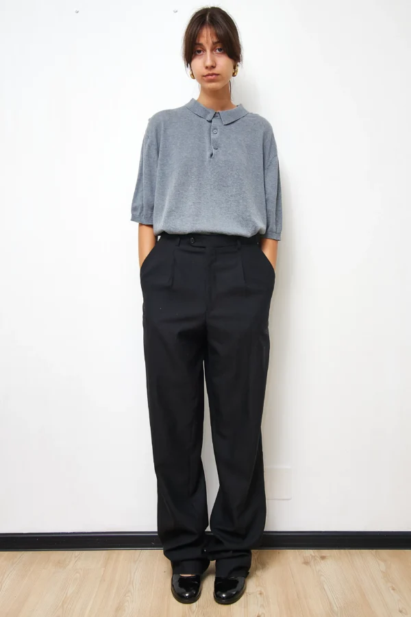 Silkblend COS Relaxed-fit Knit Polo Shirt - Image 5