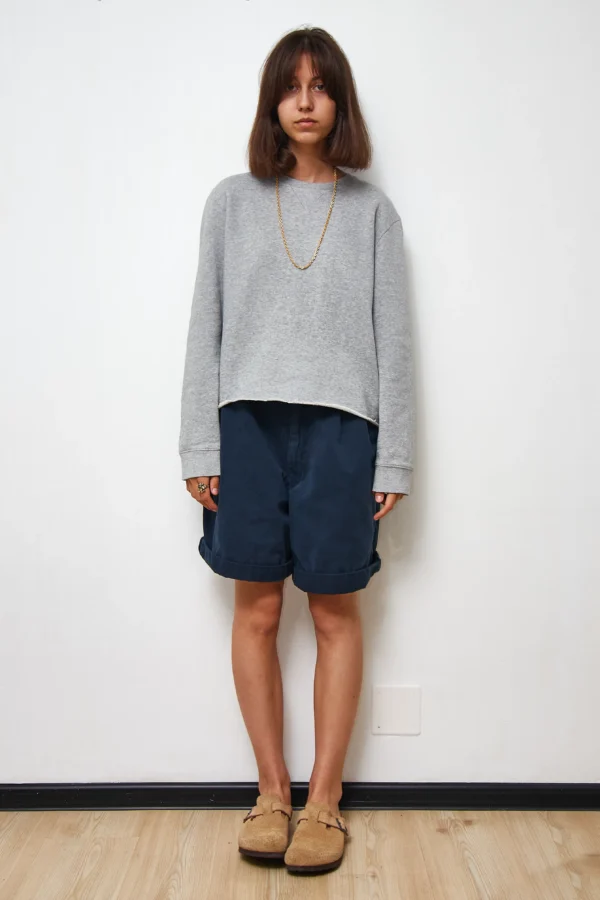 COS Cotton Blouse in Grey - Image 2