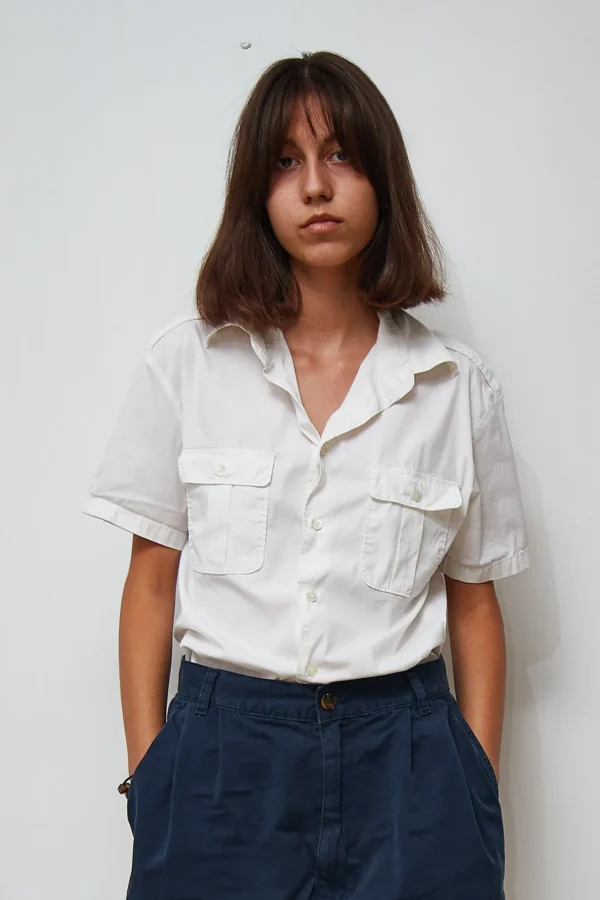 Armani Collection Vintage White Shirt - Image 4