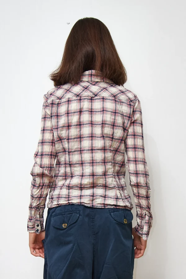 Cotton Plaid Shirt - Image 2