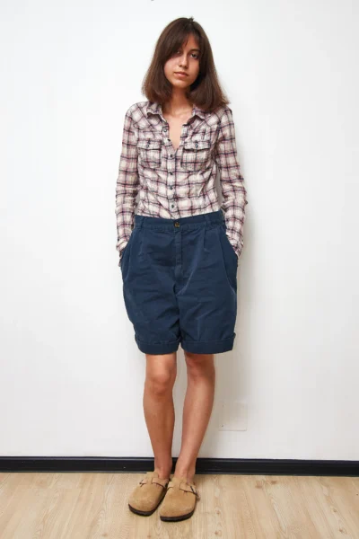 Cotton Plaid Shirt