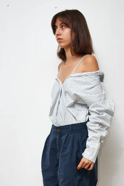 2-way Cotton Shirt