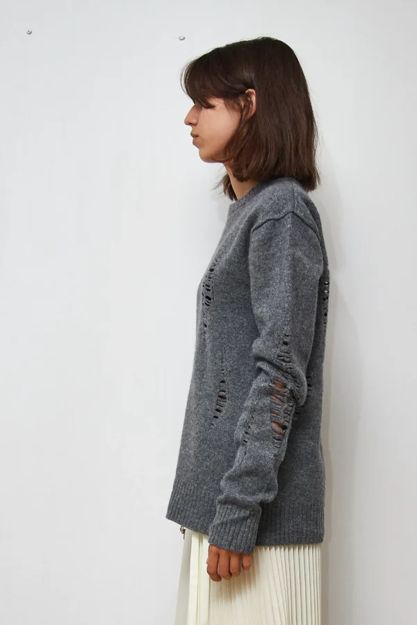 Lambswool Grey Sweater - Image 3