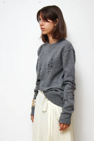 Lambswool Grey Sweater