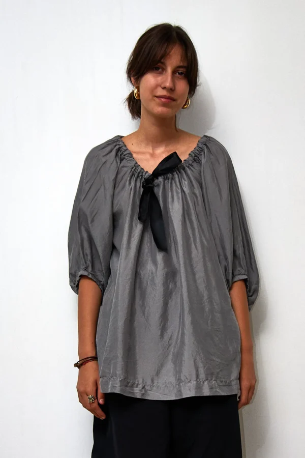 Milla Silk Shirt - Image 3