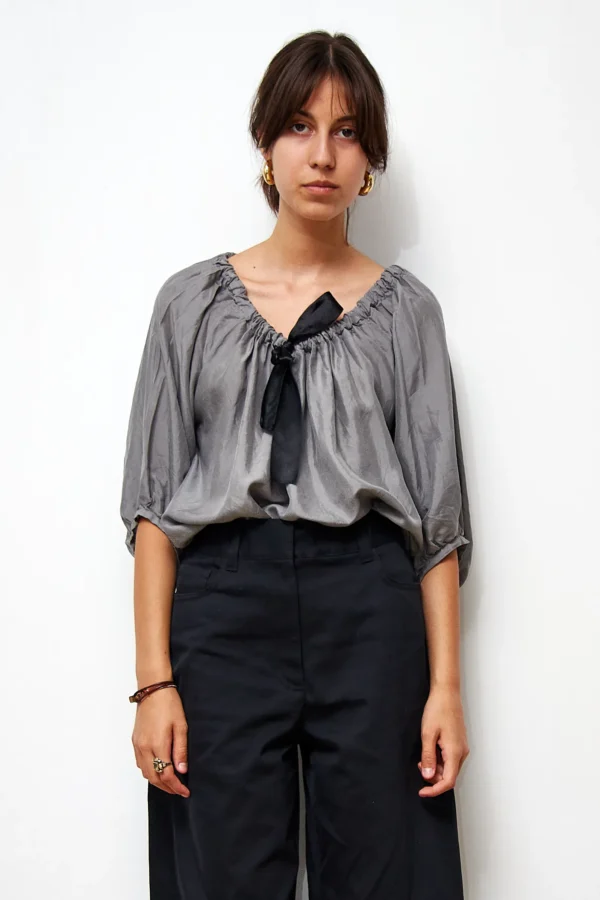 Milla Silk Shirt - Image 6