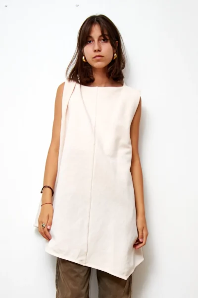 COS Asymetric Top Light Pink
