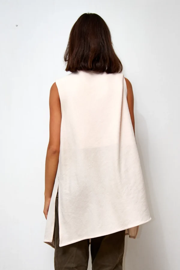 COS Asymetric Top Light Pink - Image 3
