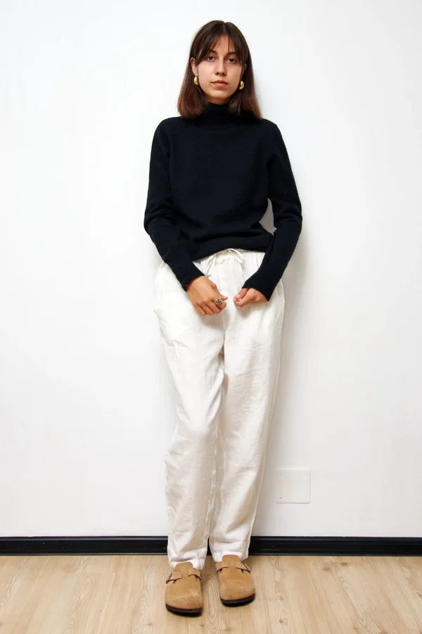 White Linen Pants - Image 5