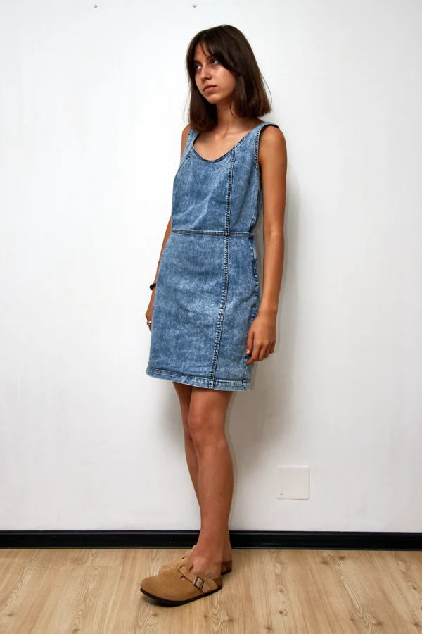 Vintage Denim Dress - Image 3