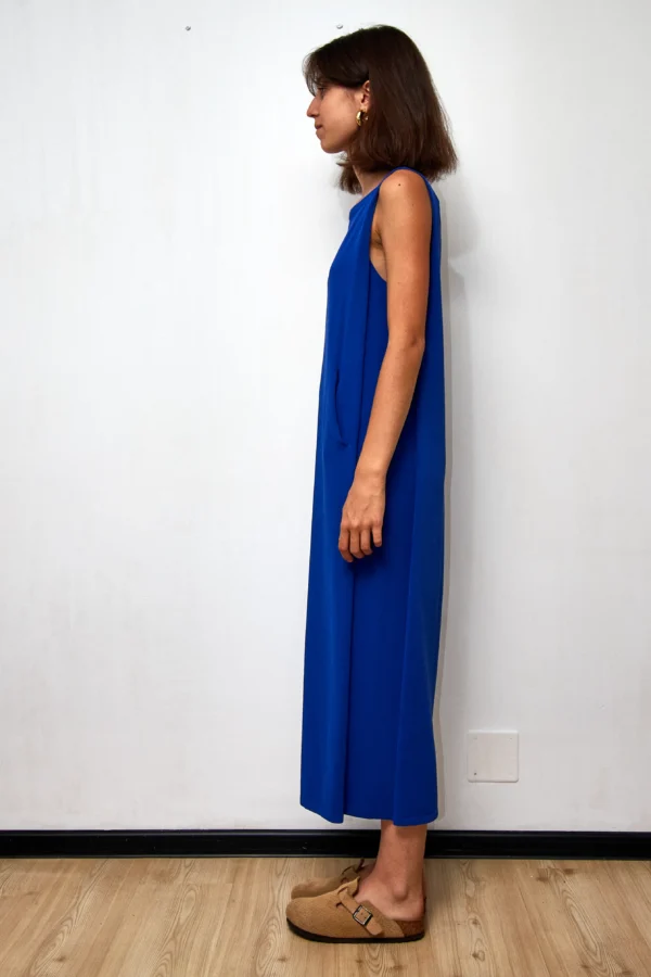 Knit Dress in Klein Blue - Image 2