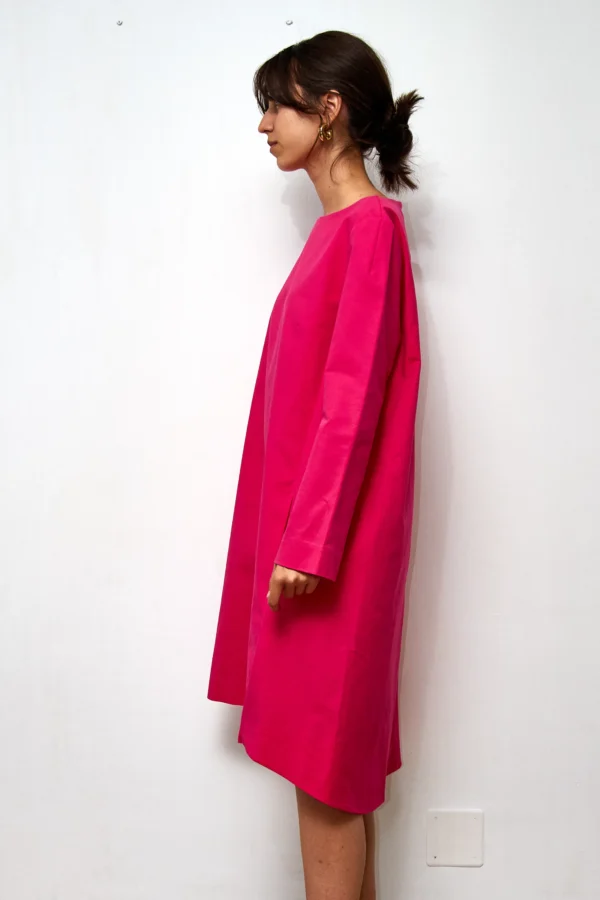 COS Cotton Dress in Pink - Image 3