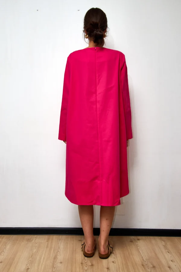 COS Cotton Dress in Pink - Image 4