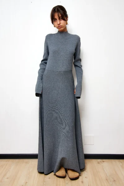 H&M Knitted Grey Dress