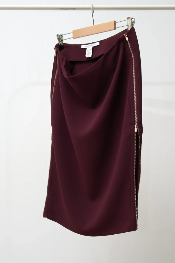 Diane von Furstenberg Zip Skirt - Image 4