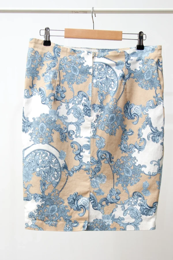 Vintage Cotton Skirt Print - Image 2