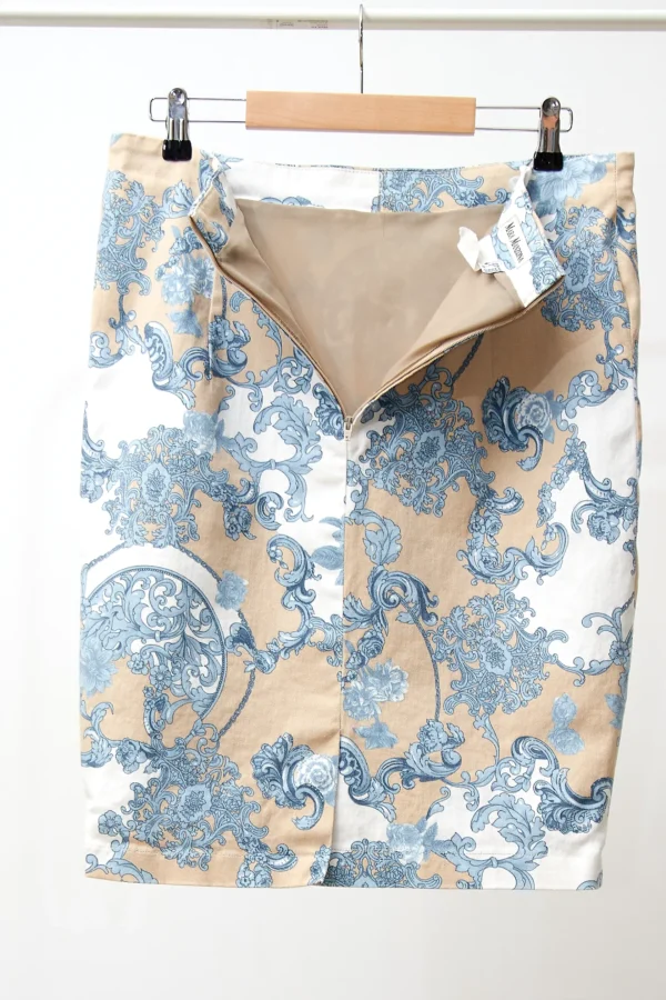 Vintage Cotton Skirt Print - Image 3
