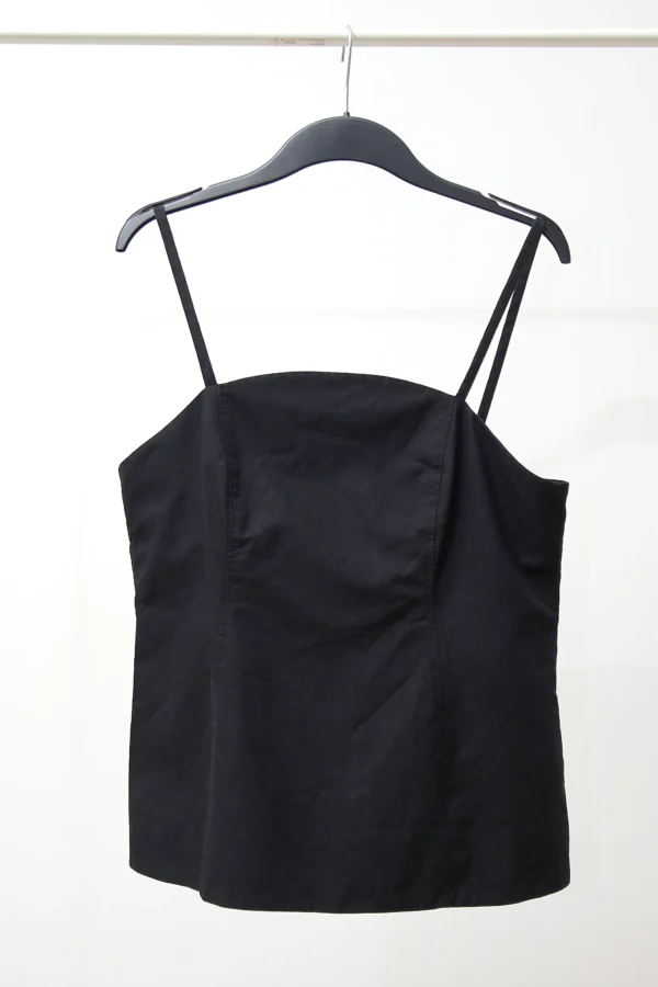 COS Black Top Cotton Linen