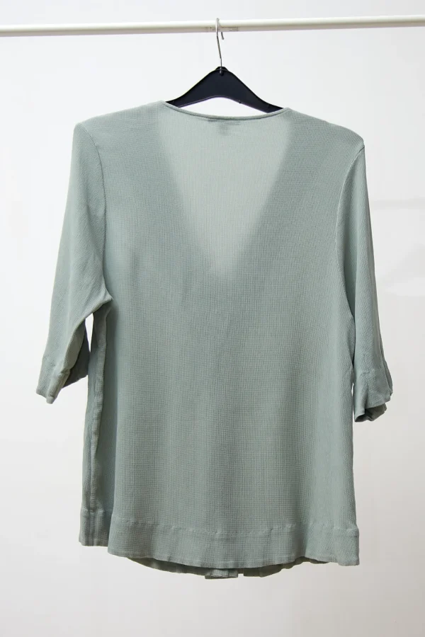 COS Crinkled Shirt Mint - Image 3