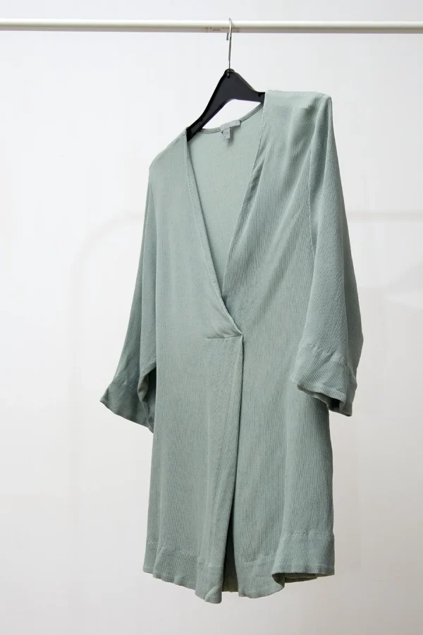COS Crinkled Shirt Mint