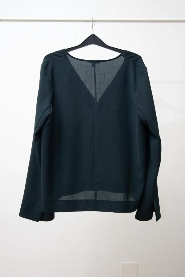 COS Shirt in Forest Green - Image 2