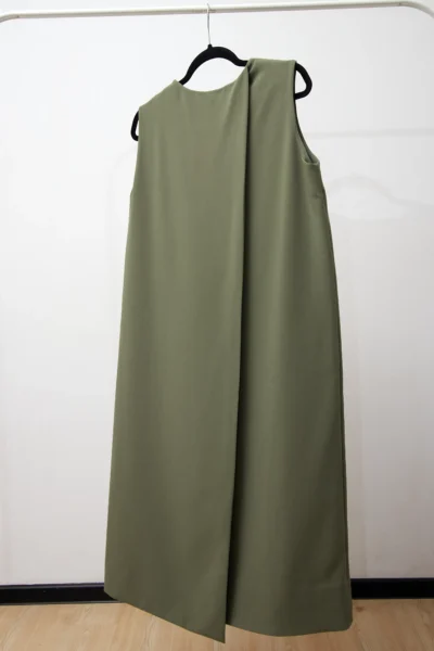 COS Dress in Avocado Green