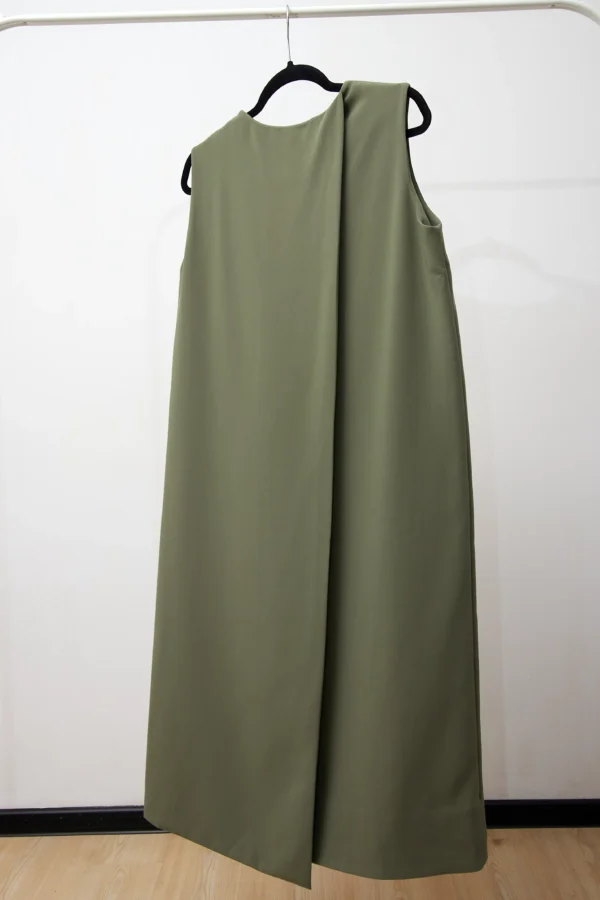 COS Dress in Avocado Green