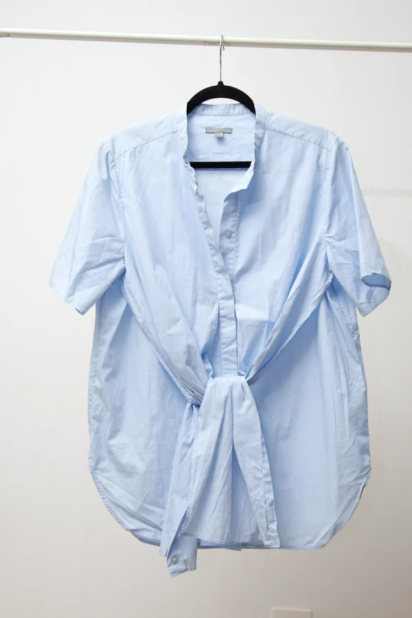 COS Short Sleeve Blue Shirt - Image 2
