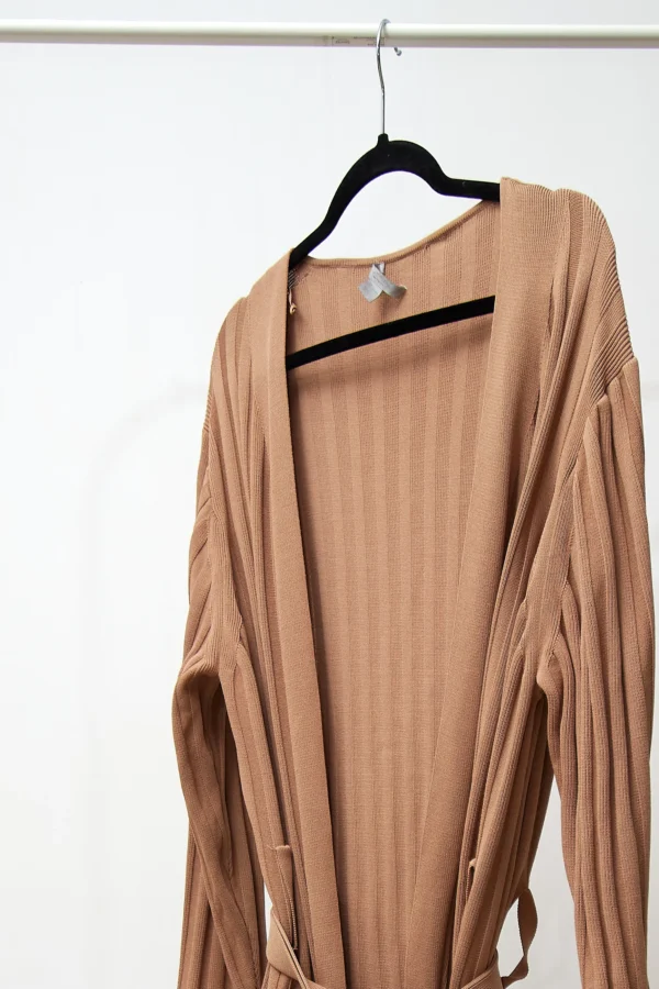 COS Heavy Knit Cardigan Capuccino - Image 4
